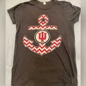 Indiana University anchor t shirt